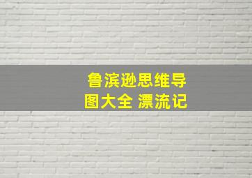 鲁滨逊思维导图大全 漂流记